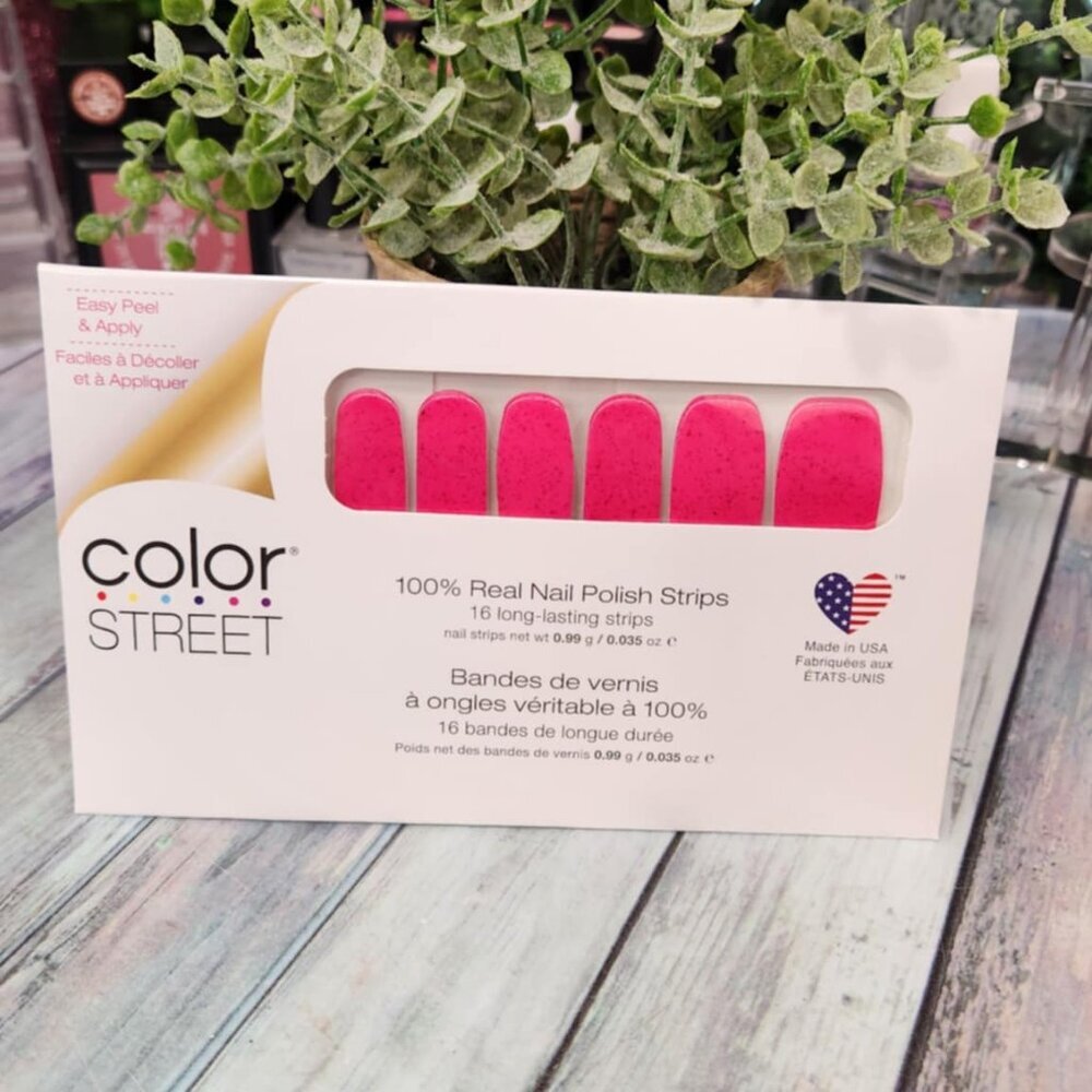 Color Street Pink Press On Nail Designs